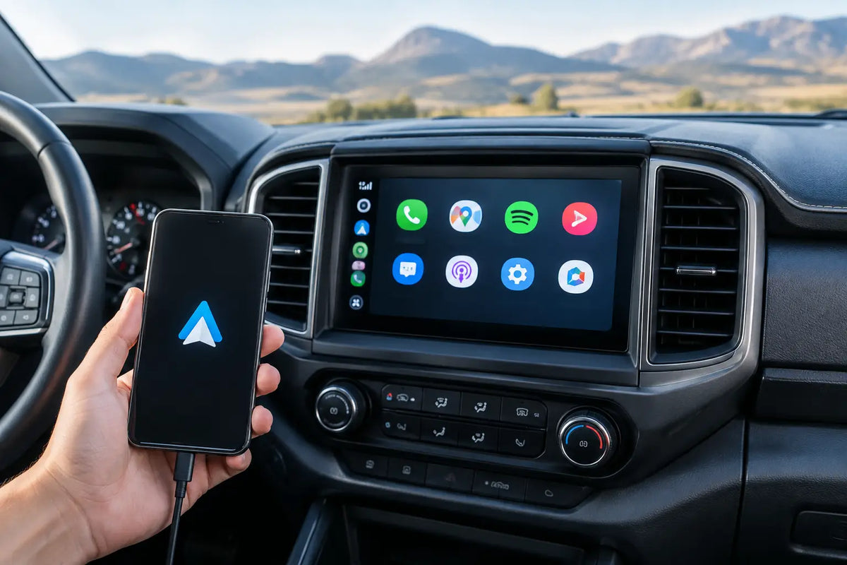 Wireless Android Auto Head Unit for Your Ute