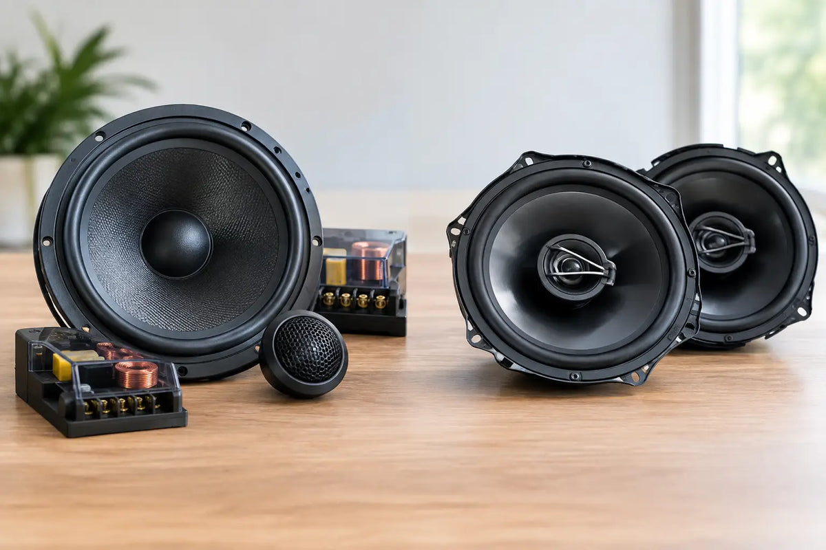 Component Versus Coaxial Speakers Compared