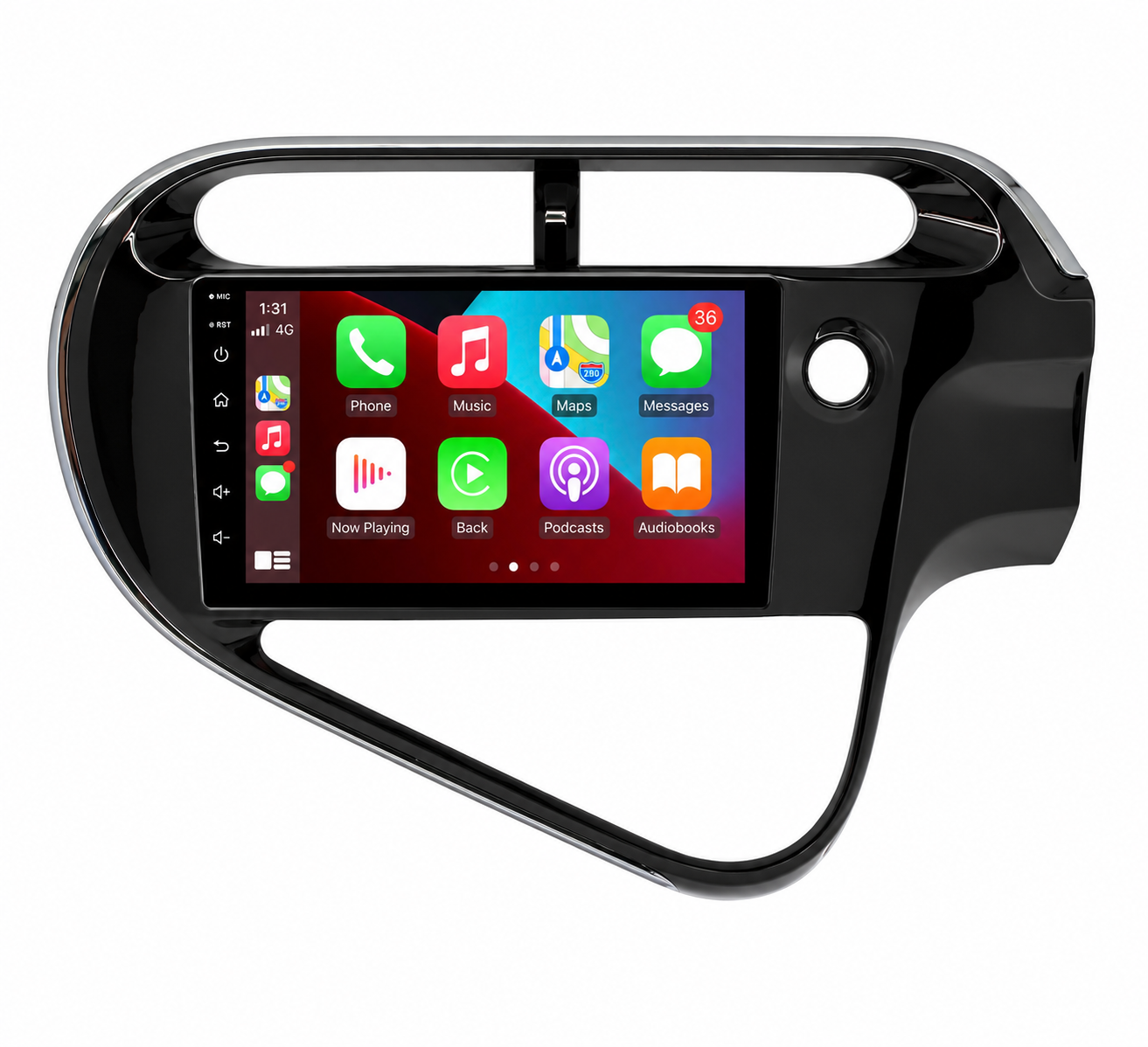 SmartPlay Audio Wireless Apple CarPlay & Android Auto Stereo Upgrade for Toyota Aqua & Prius C 2017–2020