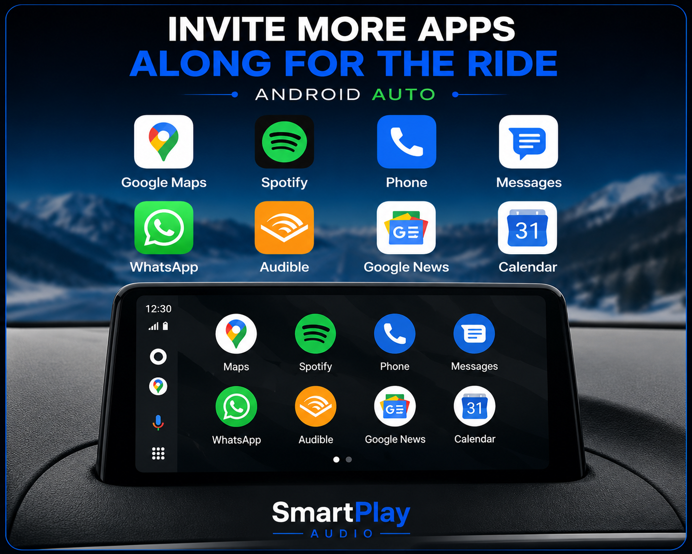 SmartPlay Audio Mazda Wireless Apple CarPlay & Android Auto Retrofit Module
